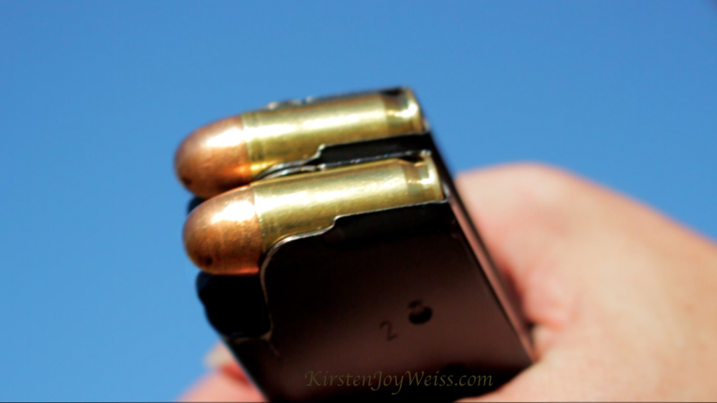 Double barrel magazine words