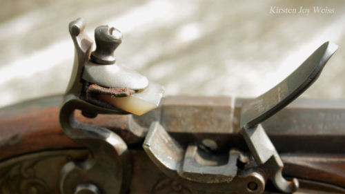 Flintlock close up