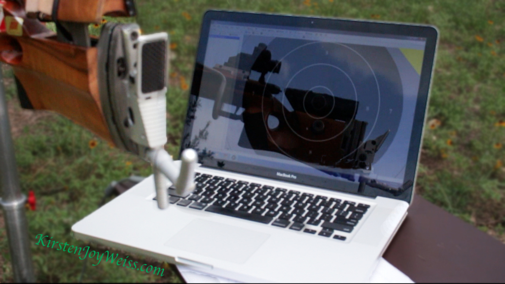 Gun and computer words