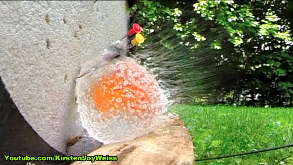 balloon burst blow gun